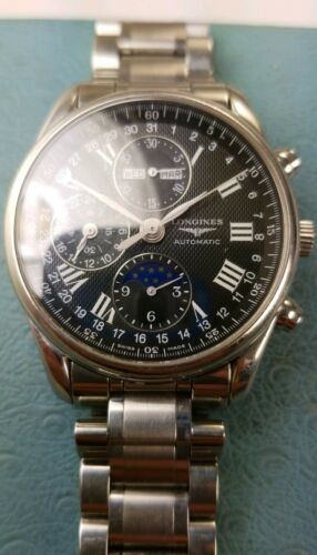 Longines Master Collection L.678.2 Chrono Auto Moonphase Watch