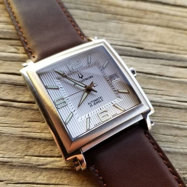 FS Accutron Gemini square dress watch WatchCharts