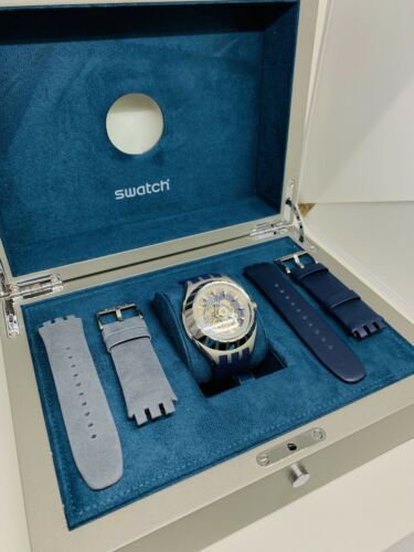Swatch Flymagic Limited Edition Steel Blue 493/500 Unworn Fly