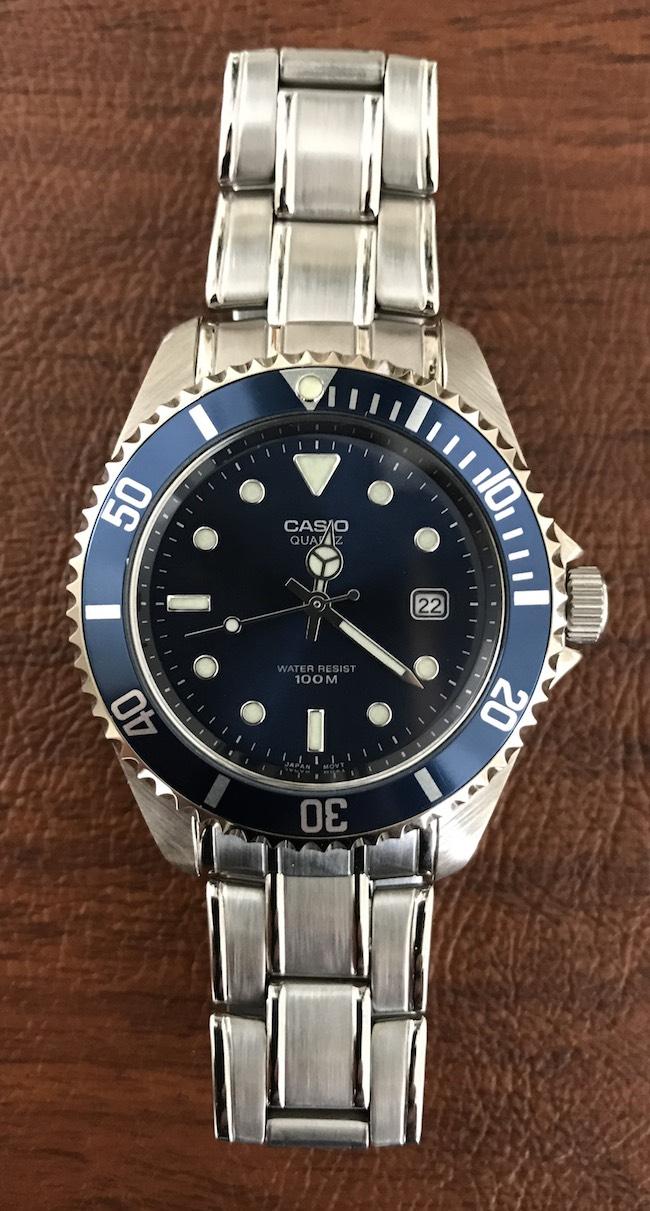 casio submariner watch