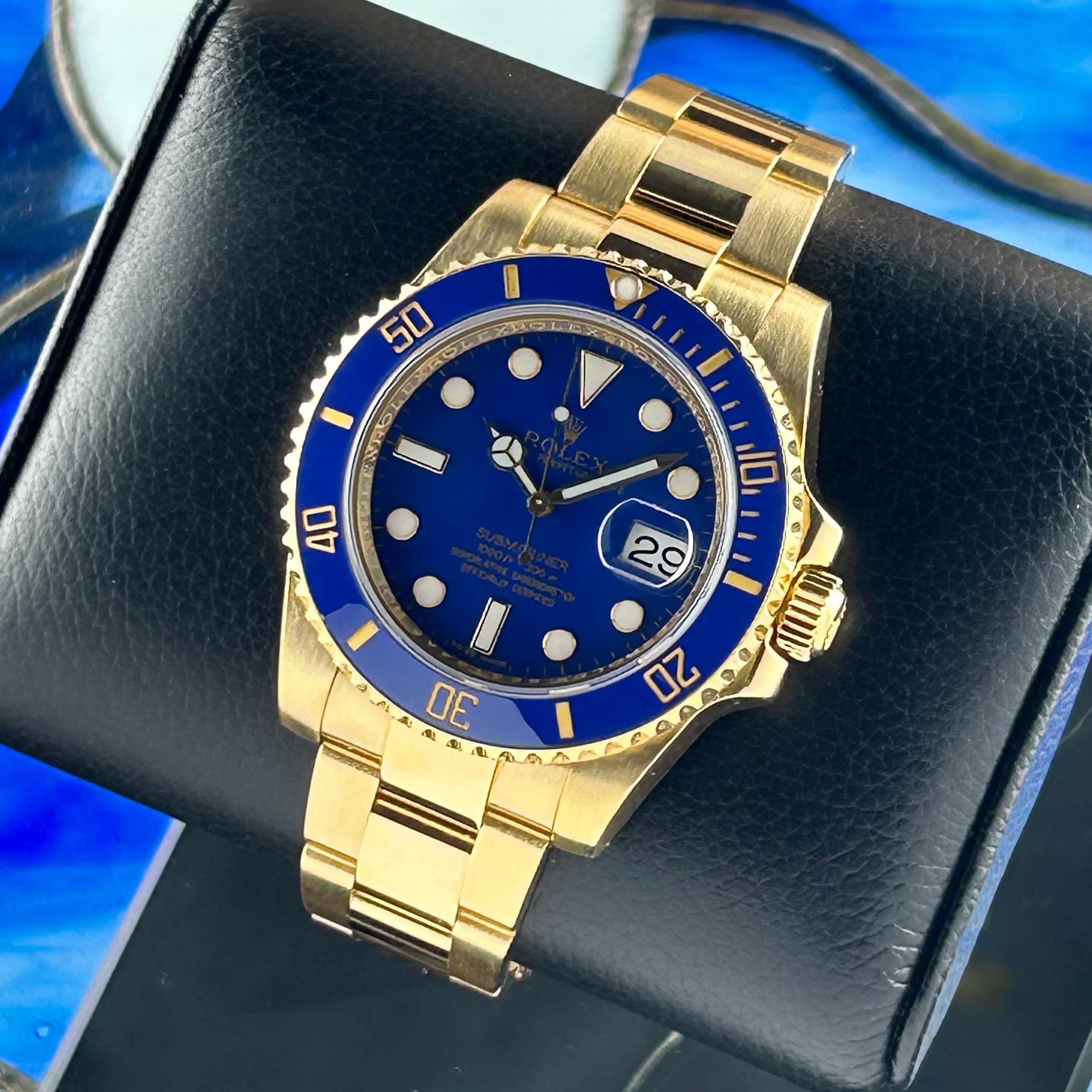 Rolex submariner clearance blue new price