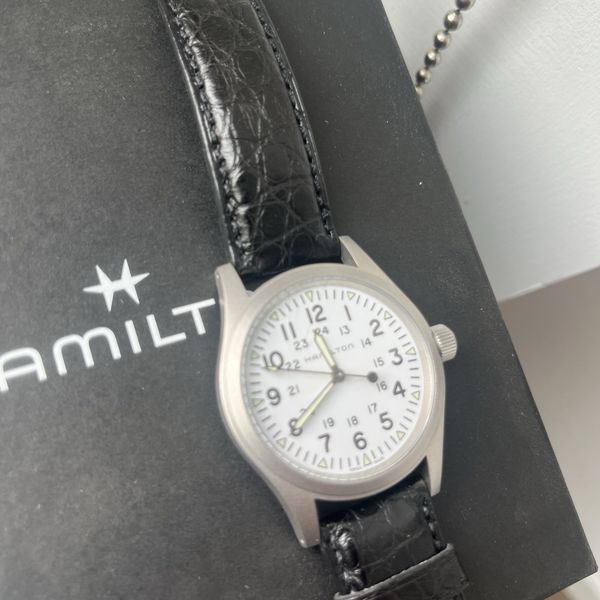 Hamilton Khaki Field Mechanical Watch 38mm | WatchCharts Marketplace