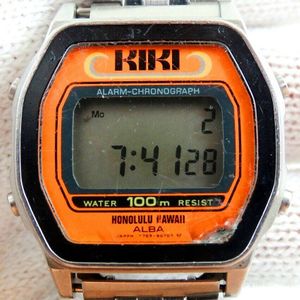 レア　ALBA SEIKO KIKI ダイバー　時計 HAWAII 水深100m SEIKO ALBA KIKI HONOLULU HAWAII 100m防水 - メルカリ