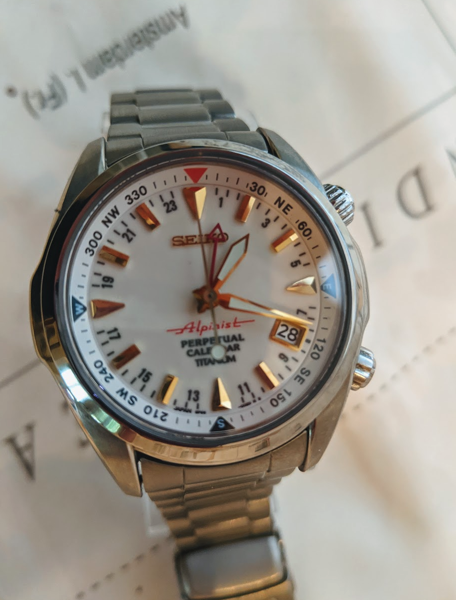 ブランド直営 SEIKO dial PROSPEX Alpinist SBCJ021 8F, 