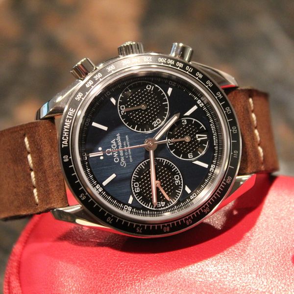 SOLD Omega Speedmaster Racing Date 326.30.40.50.03.001 40mm Co-Axial ...