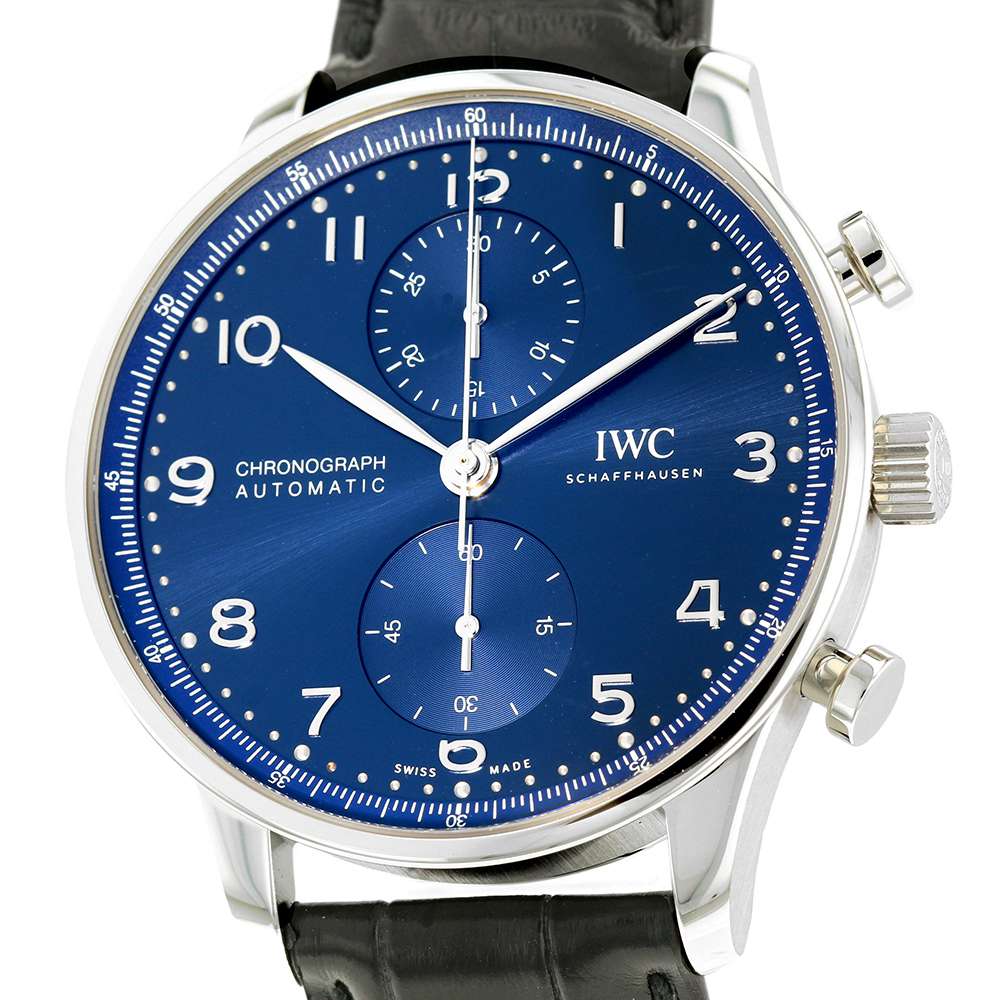 IWC Portugieser chronograph IW371606 IWC watch watch blue dial [pre