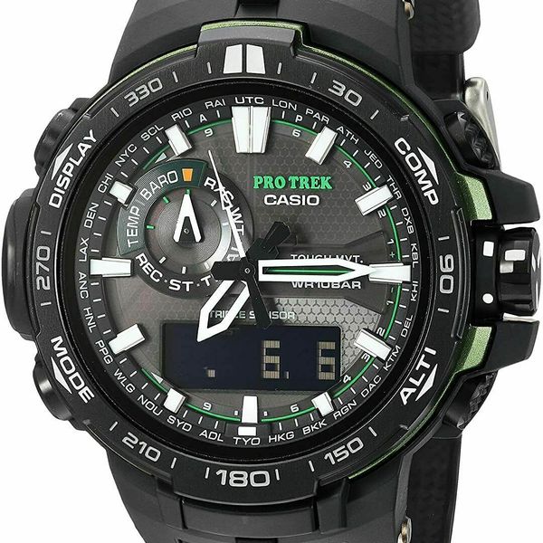 Casio Pro-Trek 5365 PRW-6000Y Tough Solar Digital Sport Watch | WatchCharts  Marketplace