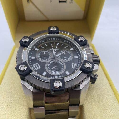 Invicta Men s Reserve Octane 56mm 0338 Black dial. No Reserve