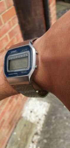 Ultra rare Vintage Casio casiotron Digital watch.Casio 46CS