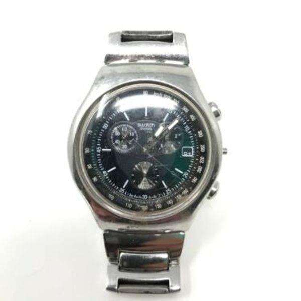 SWATCH Irony Chronograph WRISTWATCH Quartz ETA V8 4 Jewel Movement 