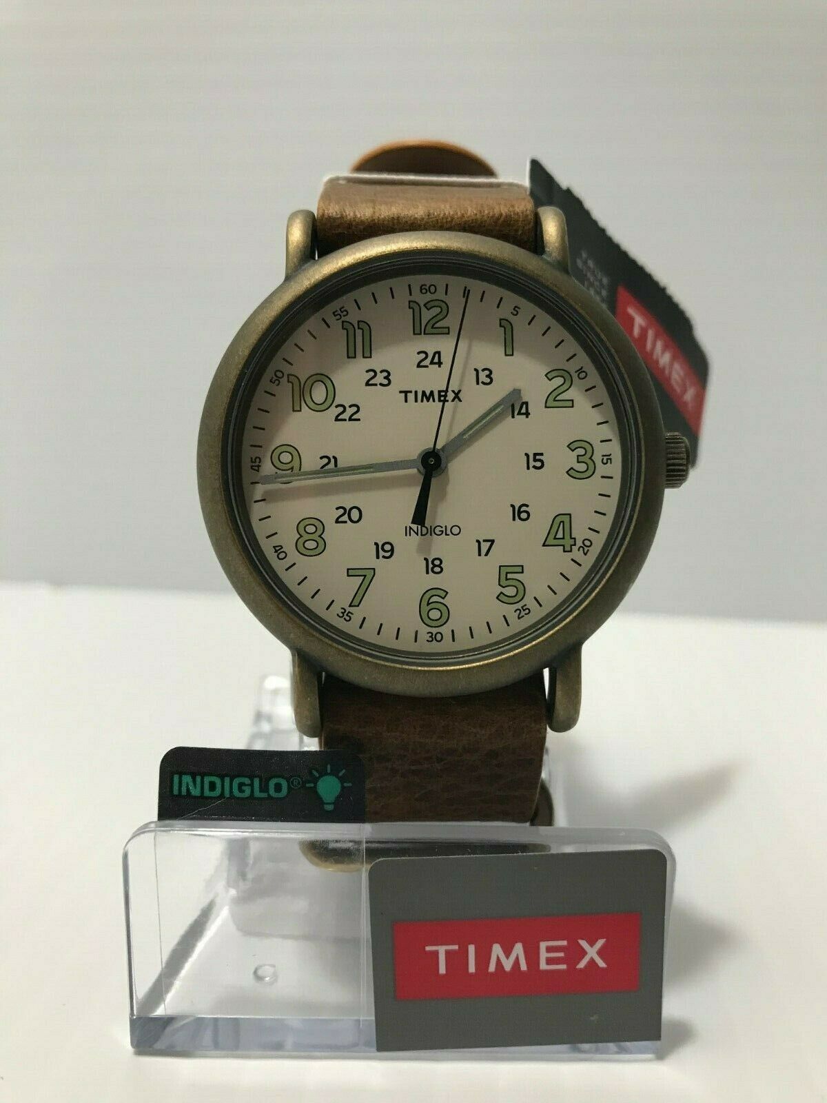 timex weekender brass