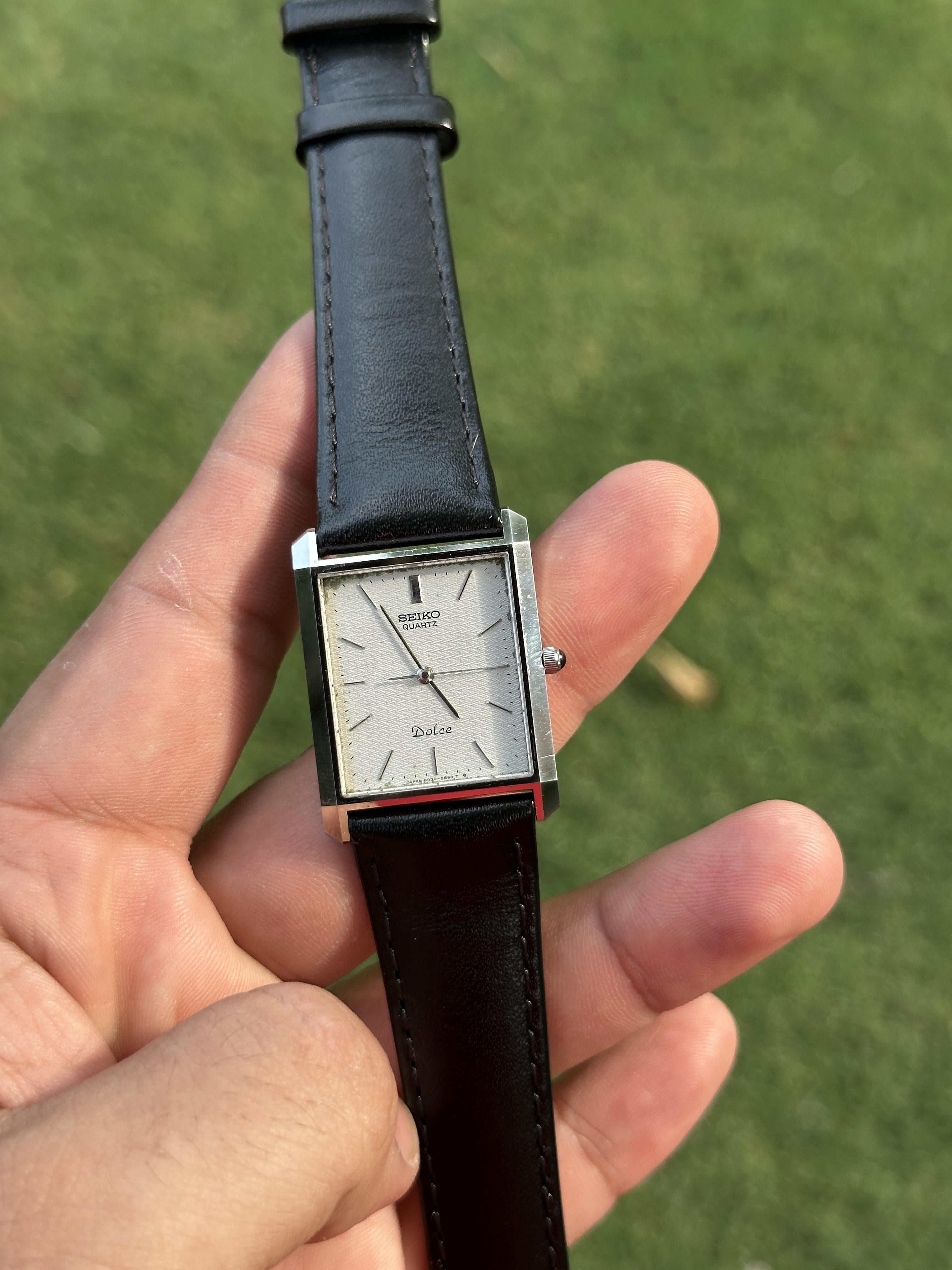 WTS] Vintage Seiko Dolce - 6030-5620 - SHA - Textured Dial