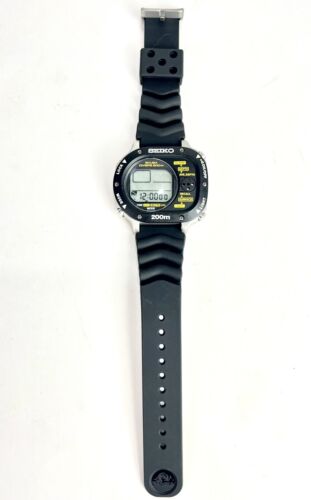 Seiko Scuba Master Men's Watch M726-5A10 w/ Case, Box & Manual- VG