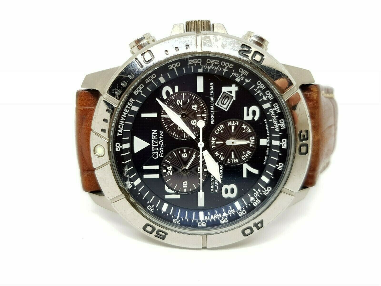 citizen eco drive titanium wr 20 bar