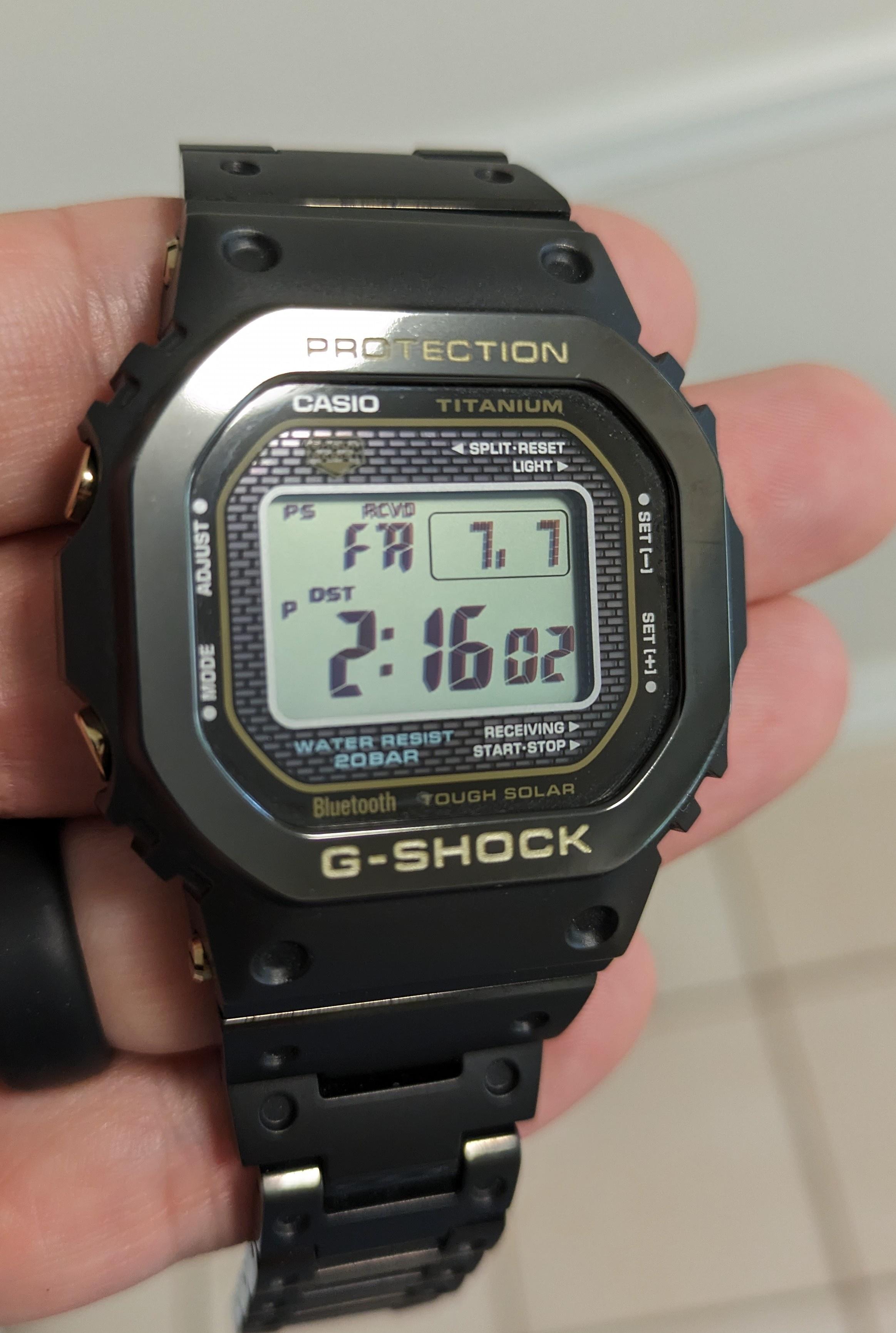 Casio b5000tb hot sale