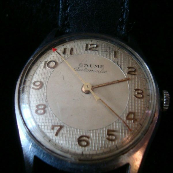 Vintage Baume Automatic Watch with Felsa 690 Bidynator 17 Jewel ...