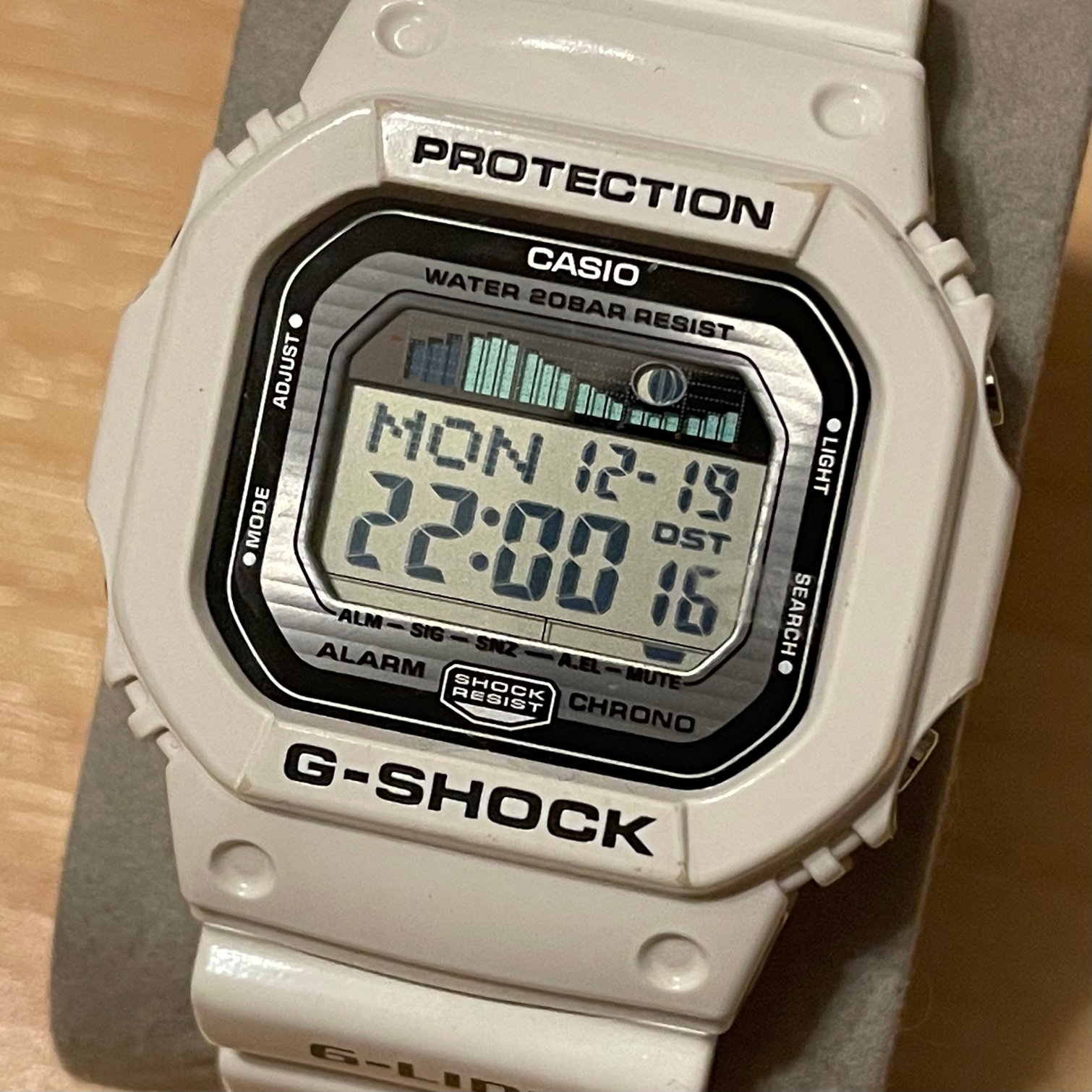 [Attraktiv] WTS] Casio G-Shock GLX-5600-7 G-Lide | Tide Watch Marketplace Digital WatchCharts Moon Graph