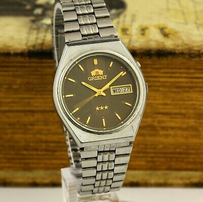 Original 3 star japanese ORIENT AUTOMATIC watch 21 jewels