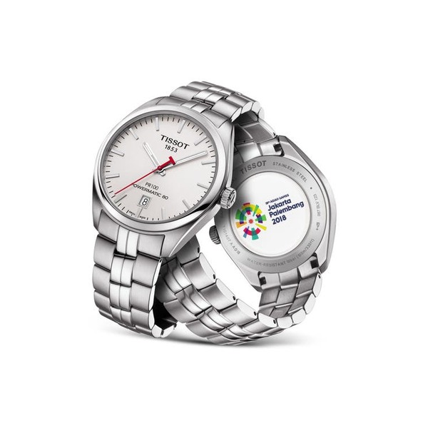 Tissot pr 100 powermatic hot sale 80 asian games edition