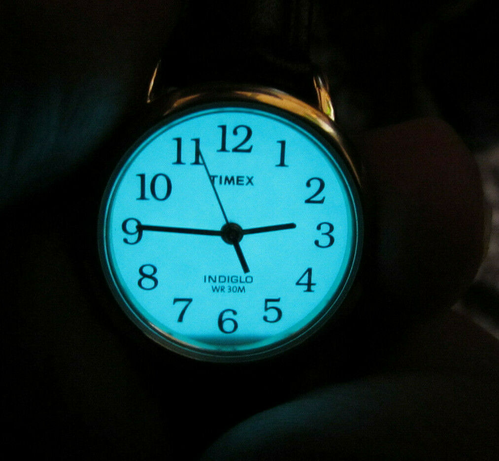 timex backlight watch