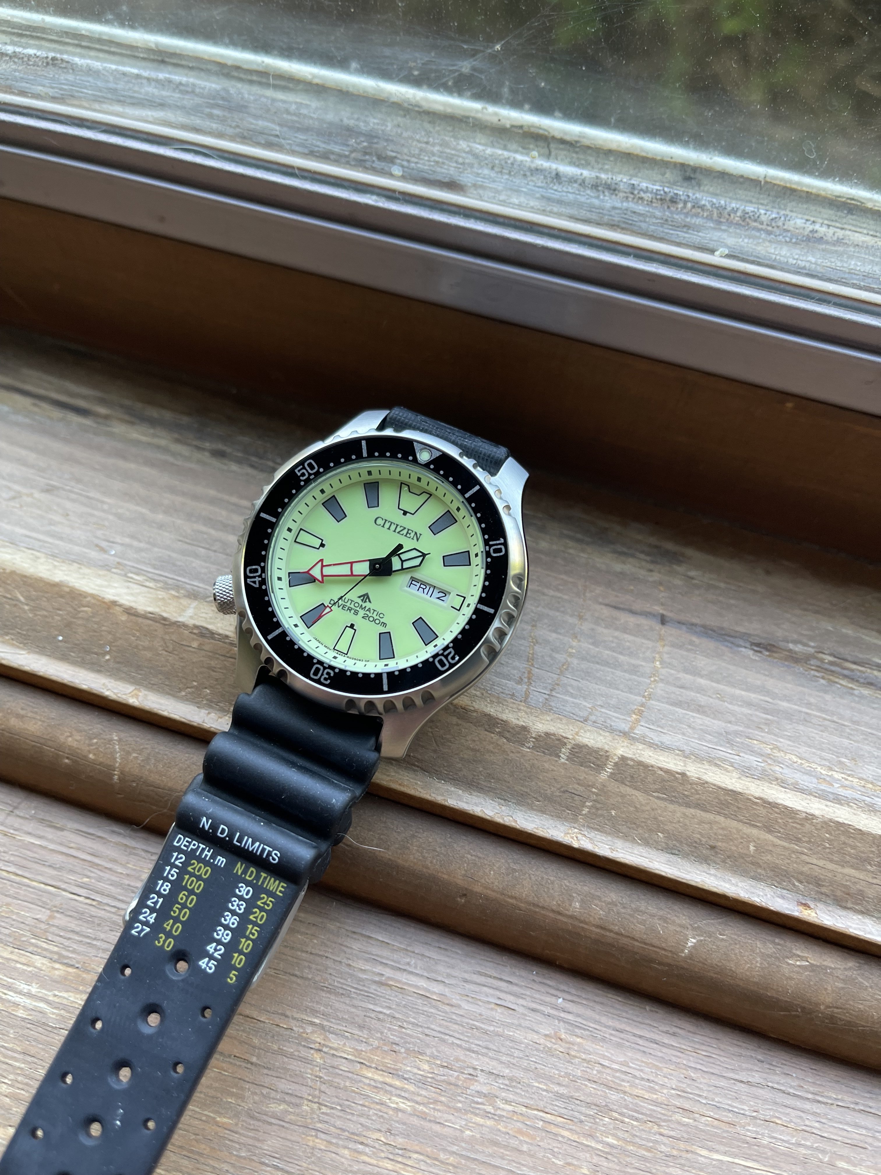 FS: Citizen NY0119-19X Promaster Fugu lume dial [$205 USD ...