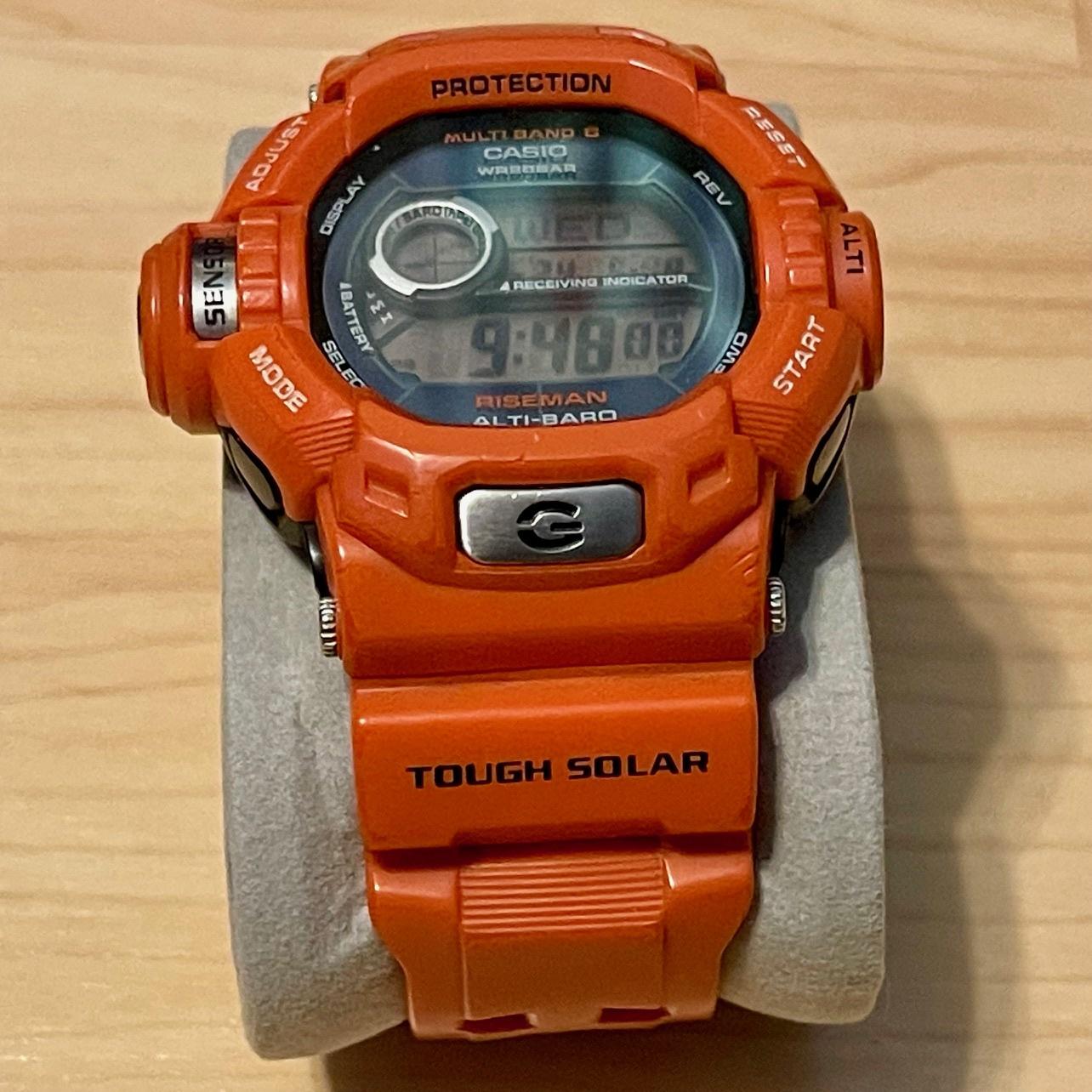 WTS] Casio G-Shock G-9200R-4 Men in Rescue Orange Riseman Tough