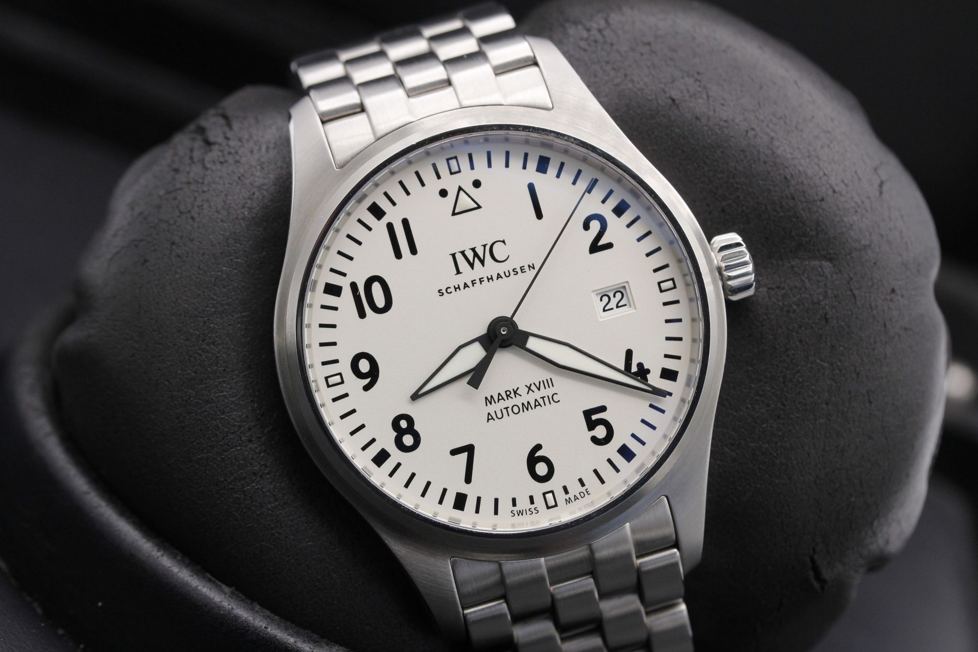 Iwc mark hotsell xviii white dial