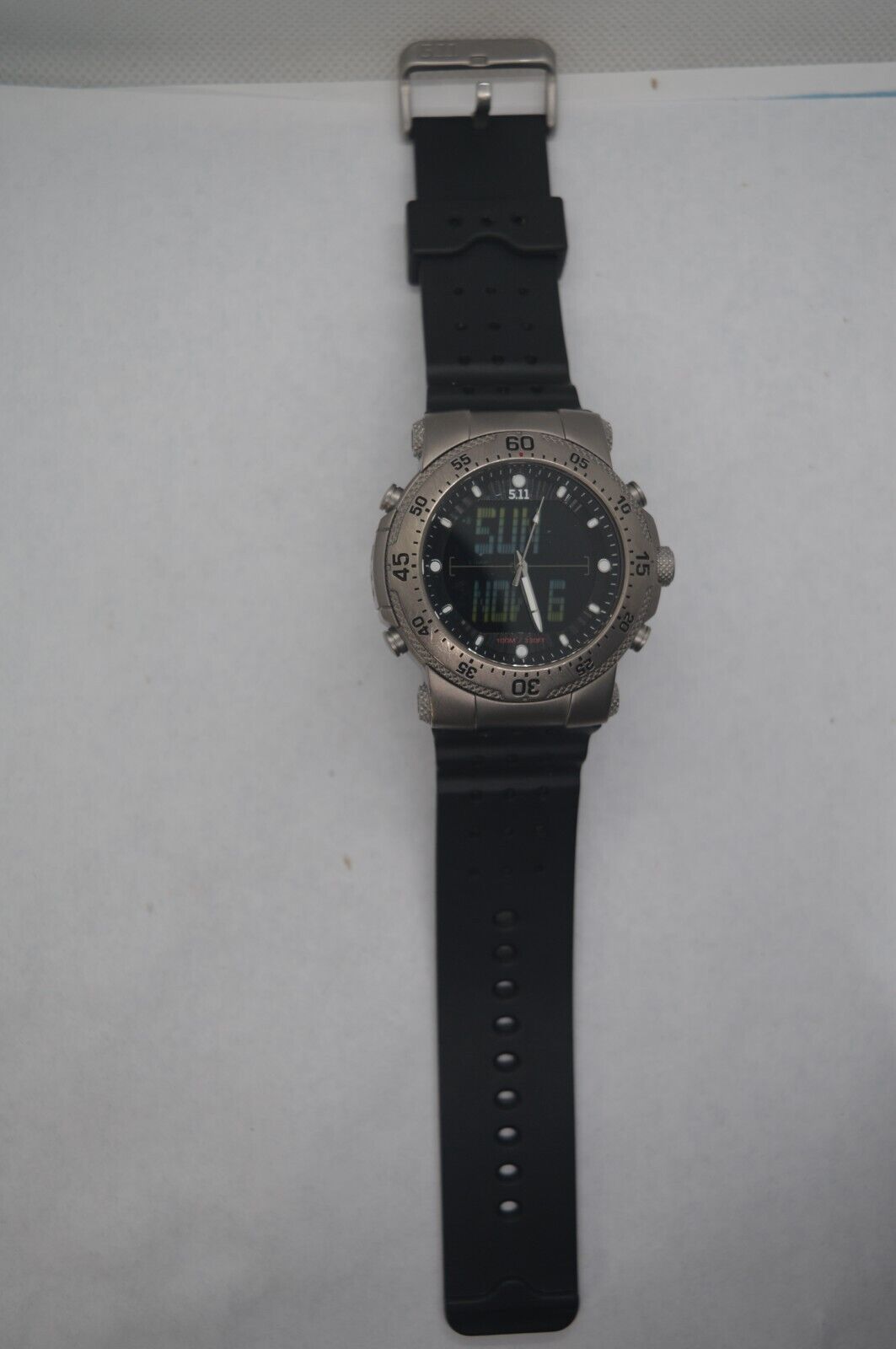 5.11 Tactical Series Titanium Mens Analog Digital Quartz Watch