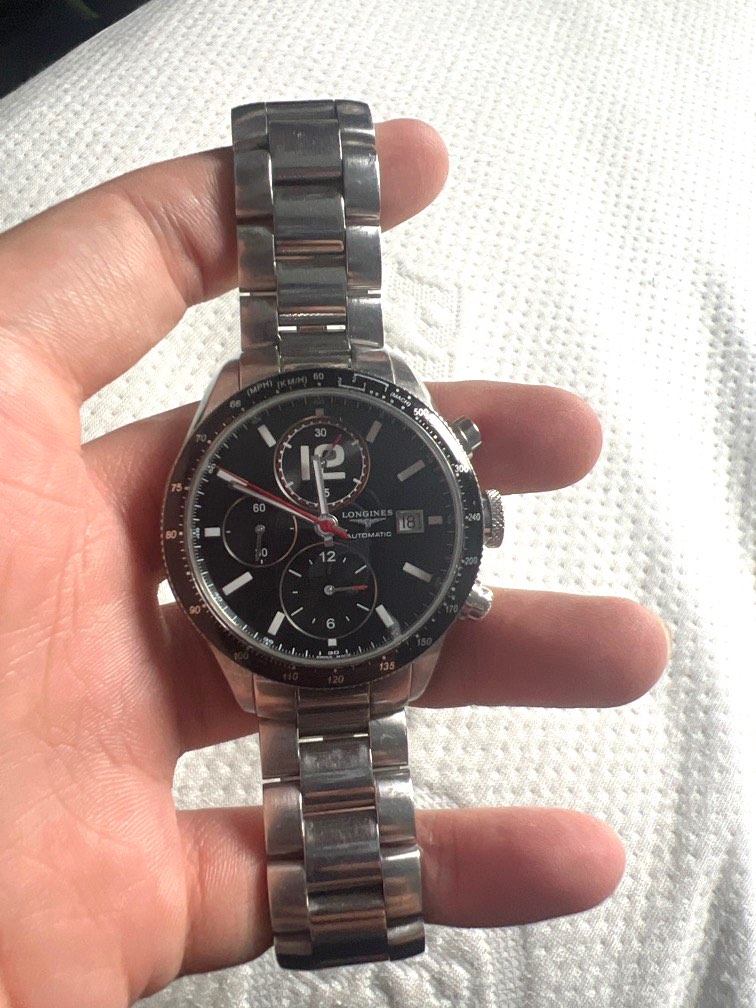 WTS WTT Longines ETA Valjoux 7750 Grand Vitesse Chronograph