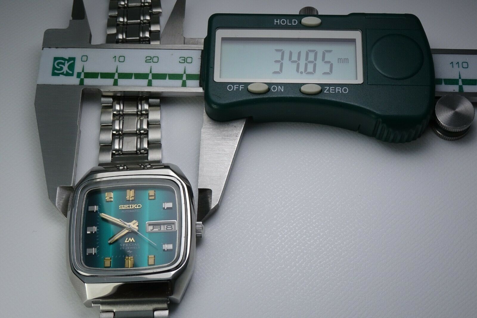 Vintage 1974 JAPAN SEIKO LORD MATIC SPECIAL WEEKDATER 5216-5000