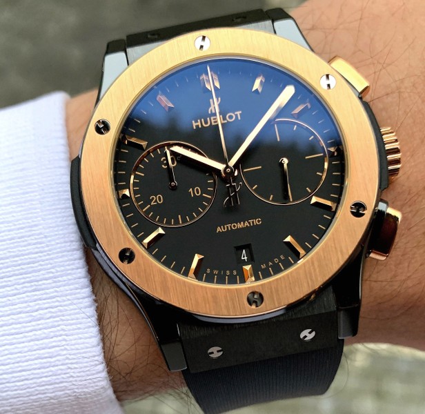 Classic Fusion Ceramic King Gold 45 mm