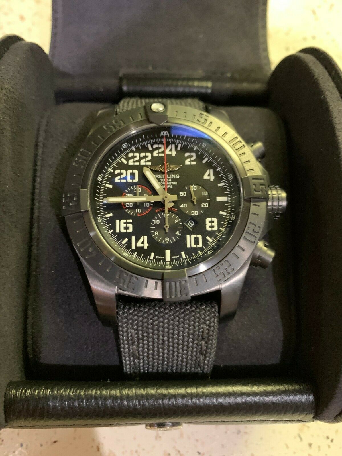 breitling super avenger military