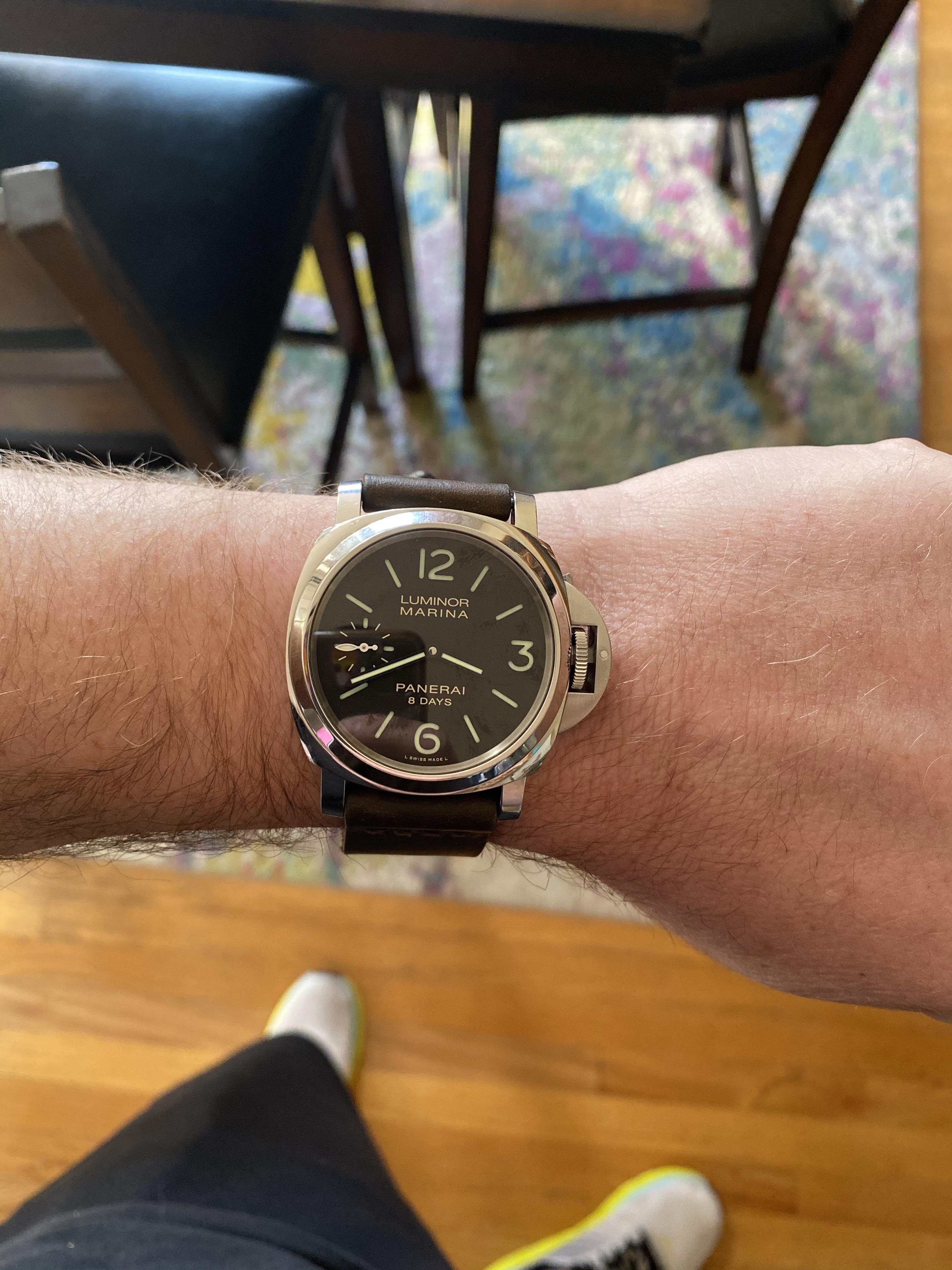 Panerai PAM 510 Sandwich Dial 44mm Luminor 8 days WatchCharts