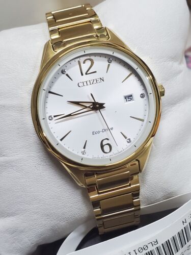 NEW Citizen Chandler FE6102-53A Ladies 37mm Silver Dial MSRP  display picture 1