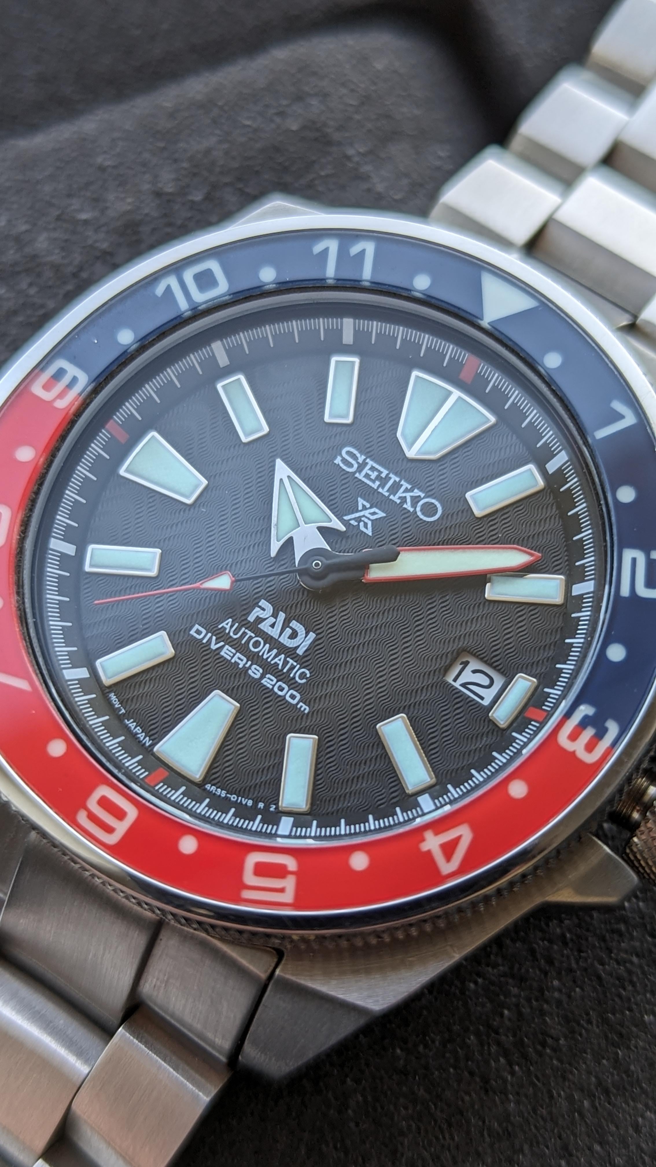 Seiko PADI Samurai Automatic Diver SRPB99J1 4R35 01X0