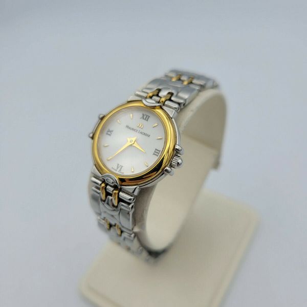 Montre Femme Maurice Lacroix Crystal Sapphire - Cadran Blanc - Bracelet Acier - Suisse