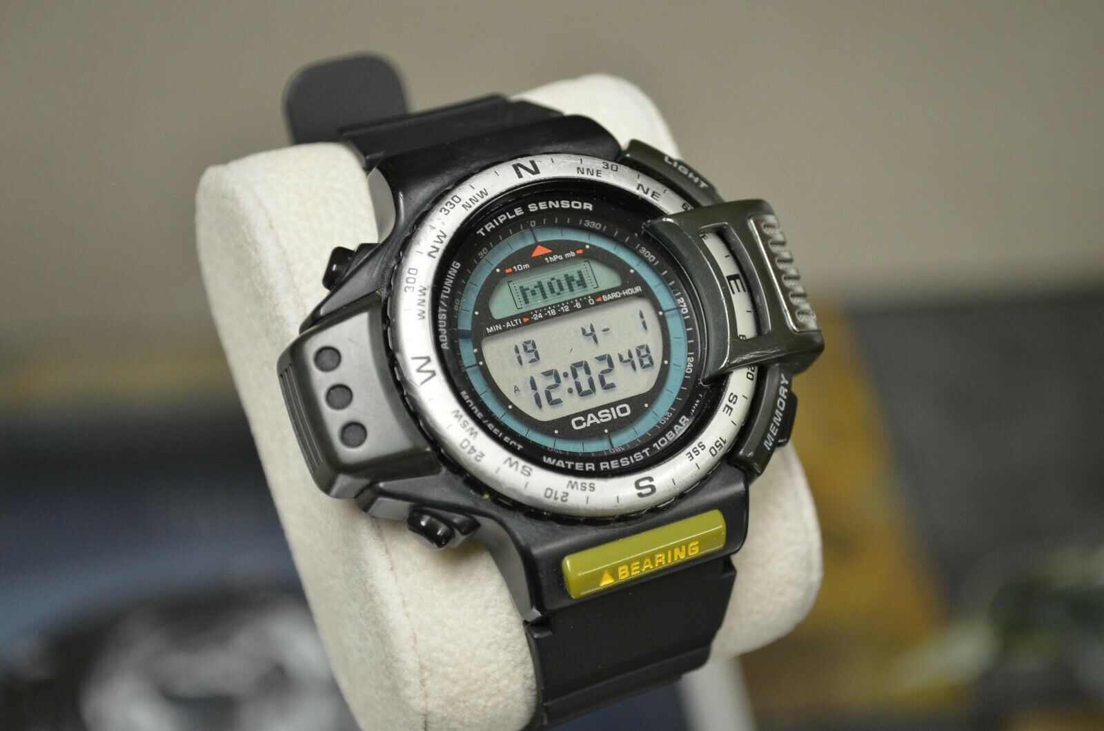 casio watch with compass and altimeter