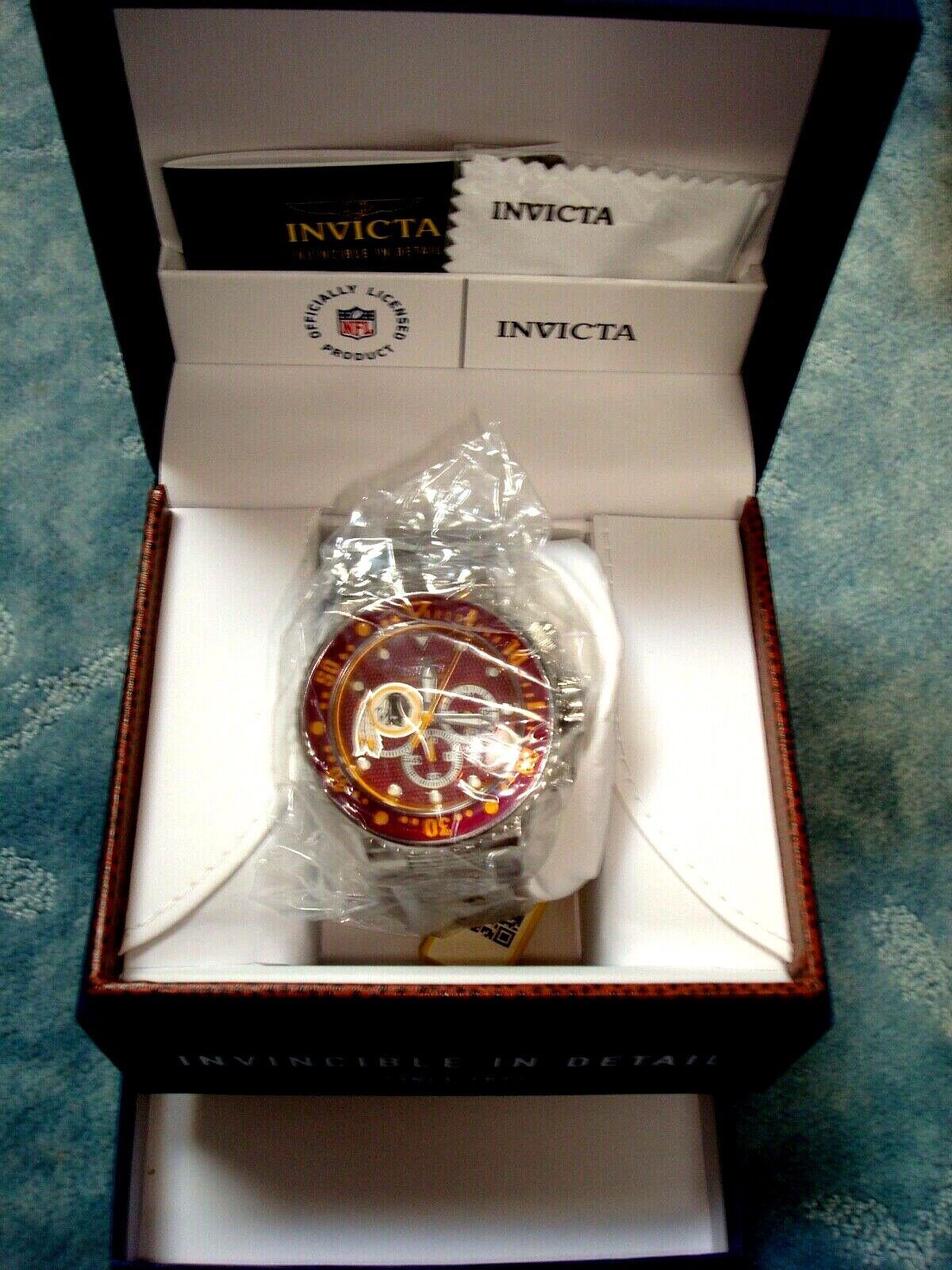 Redskins discount invicta watch