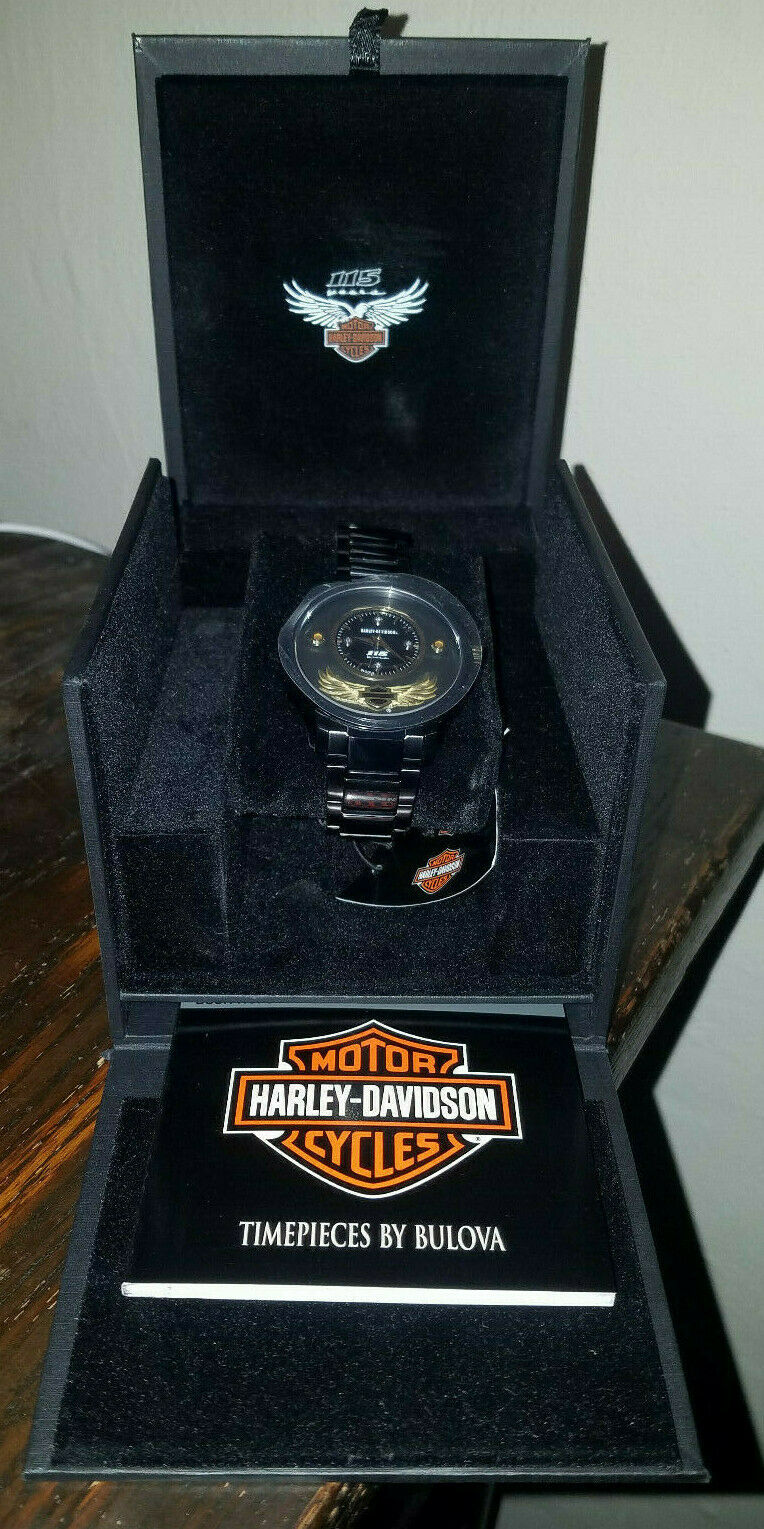 Bulova Harley-Davidson 115th Anniversary Limited Edition (78P101)