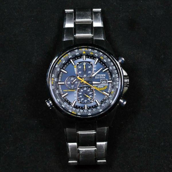 Citizen Eco Drive Blue Angels Chronograph Men's Watch AT802054L