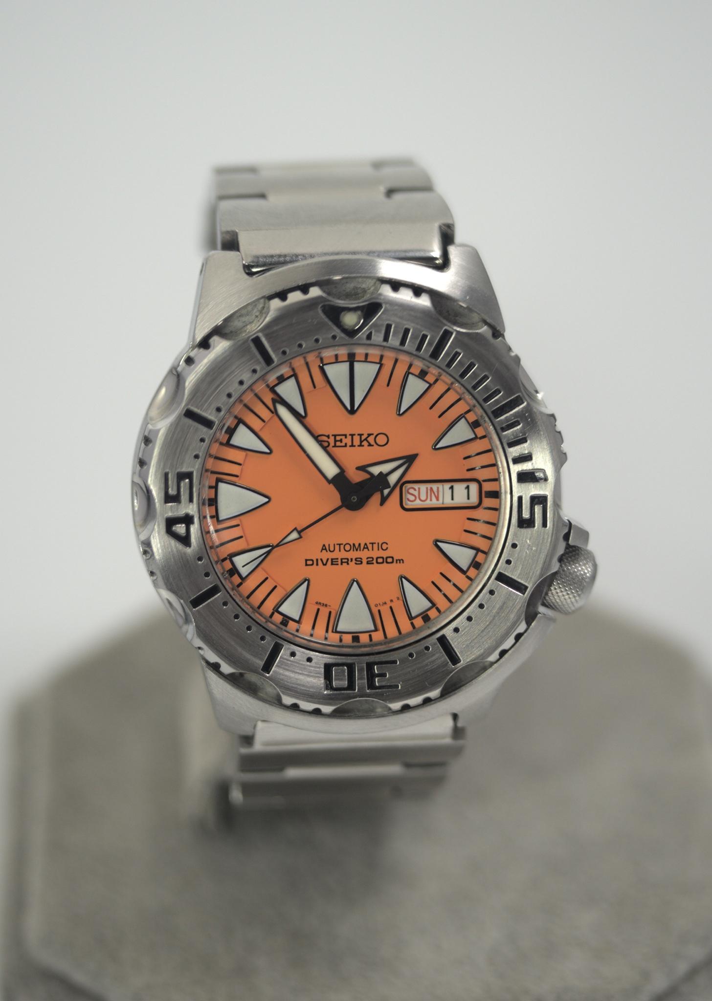 WTS Seiko Gen 2 Orange Monster SRP309 Full Kit 390