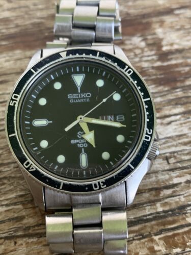 Montre homme seiko shops quartz