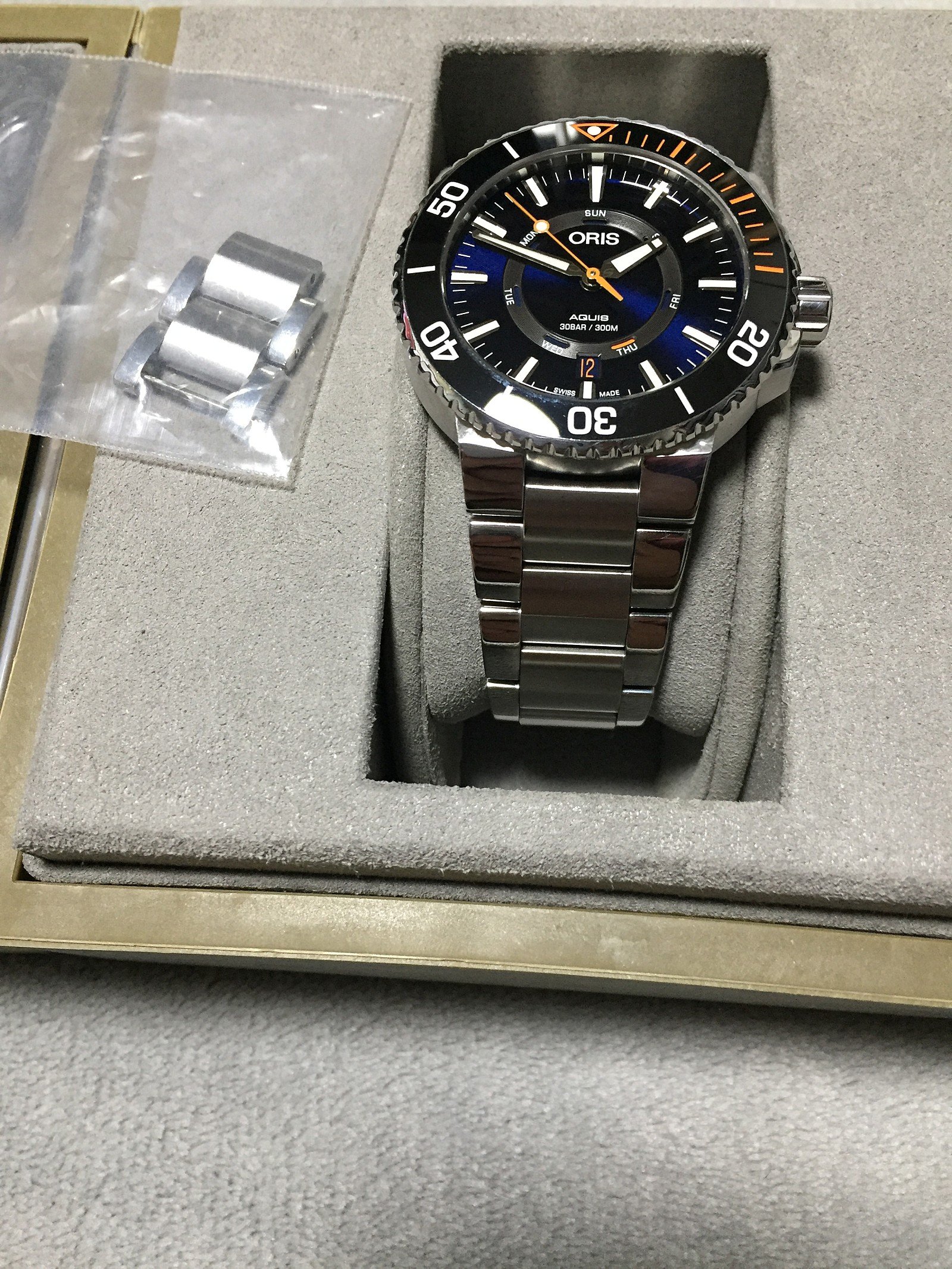 FS Oris Aquis 43.5mm Staghorn Restoration Limited Edition One of