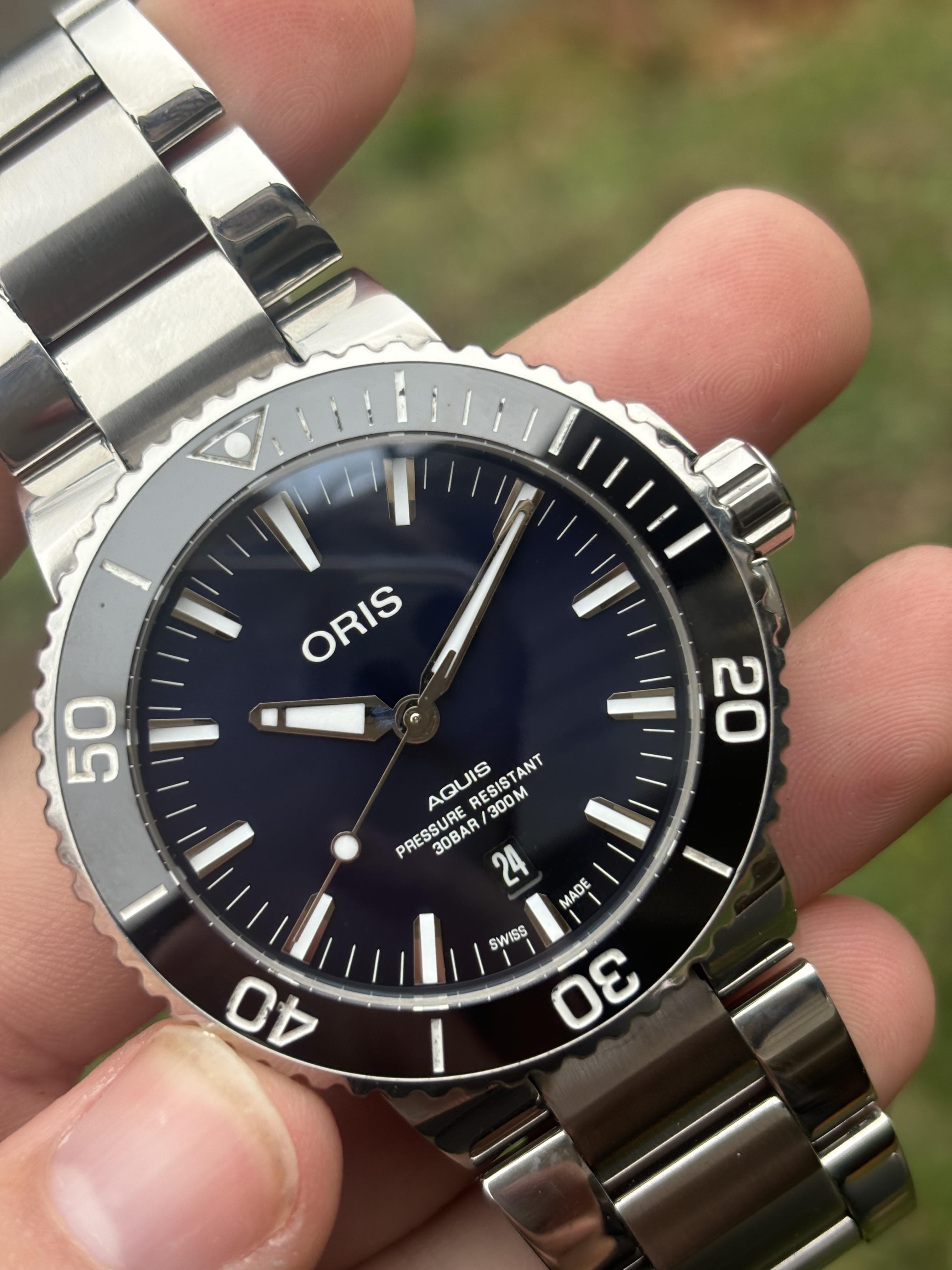 Oris Aquis 43.5 Tri Wing Screwdriver Bracelet Rubber Strap Change Tool 30 0773X WatchCharts Marketplace