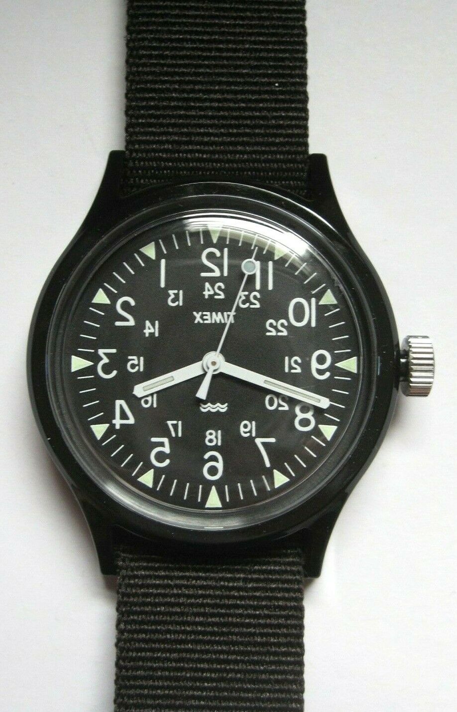 TIMEX x ENGINEERED GARMENTS x BEAMS BOY JAPAN Collab Watch Black