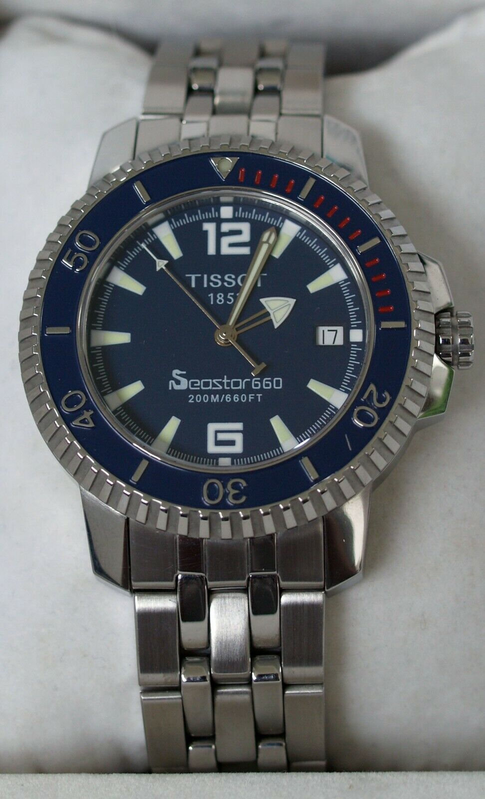 Tissot SeaStar 660 200m Swiss Made Dive Watch 2004 Model Ref