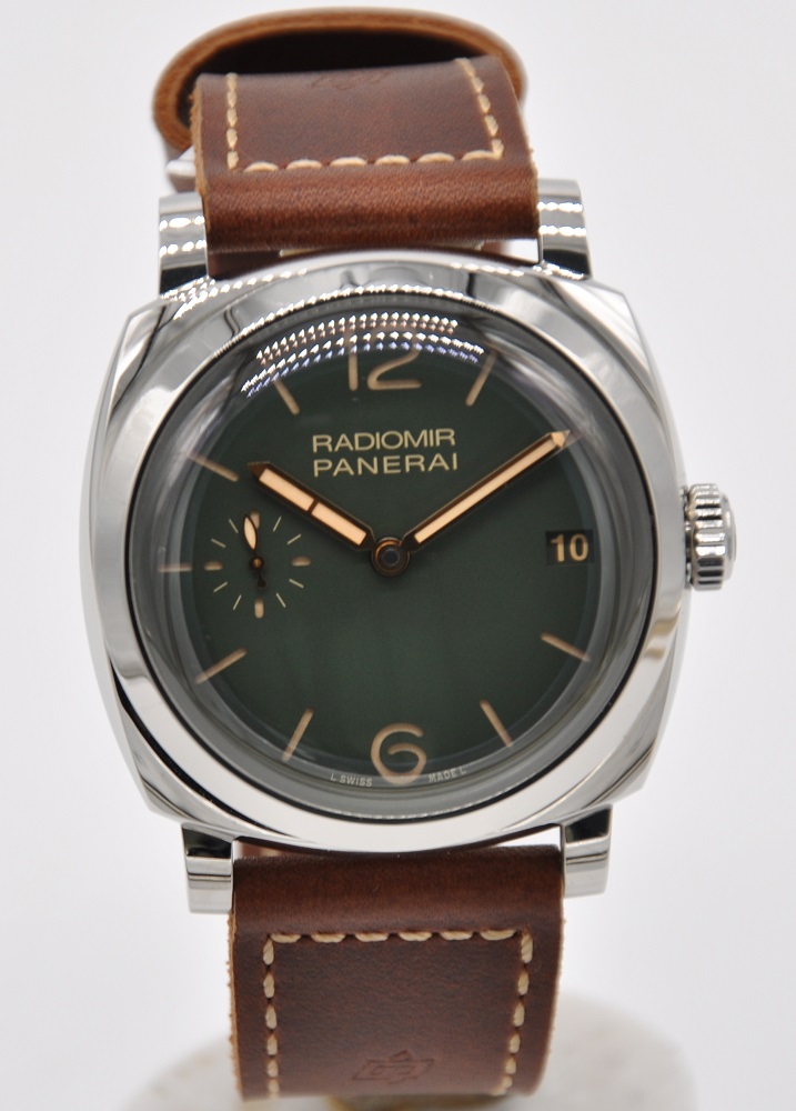 FS Panerai Radiomir 1940 3 Days Steel 47mm Green PAM00736 Manual