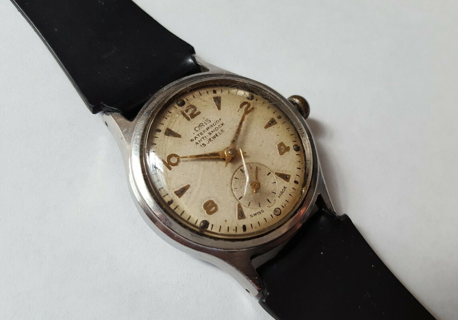 Oris Vintage Waterproof Anti Shock Watch 15 Jewels WatchCharts