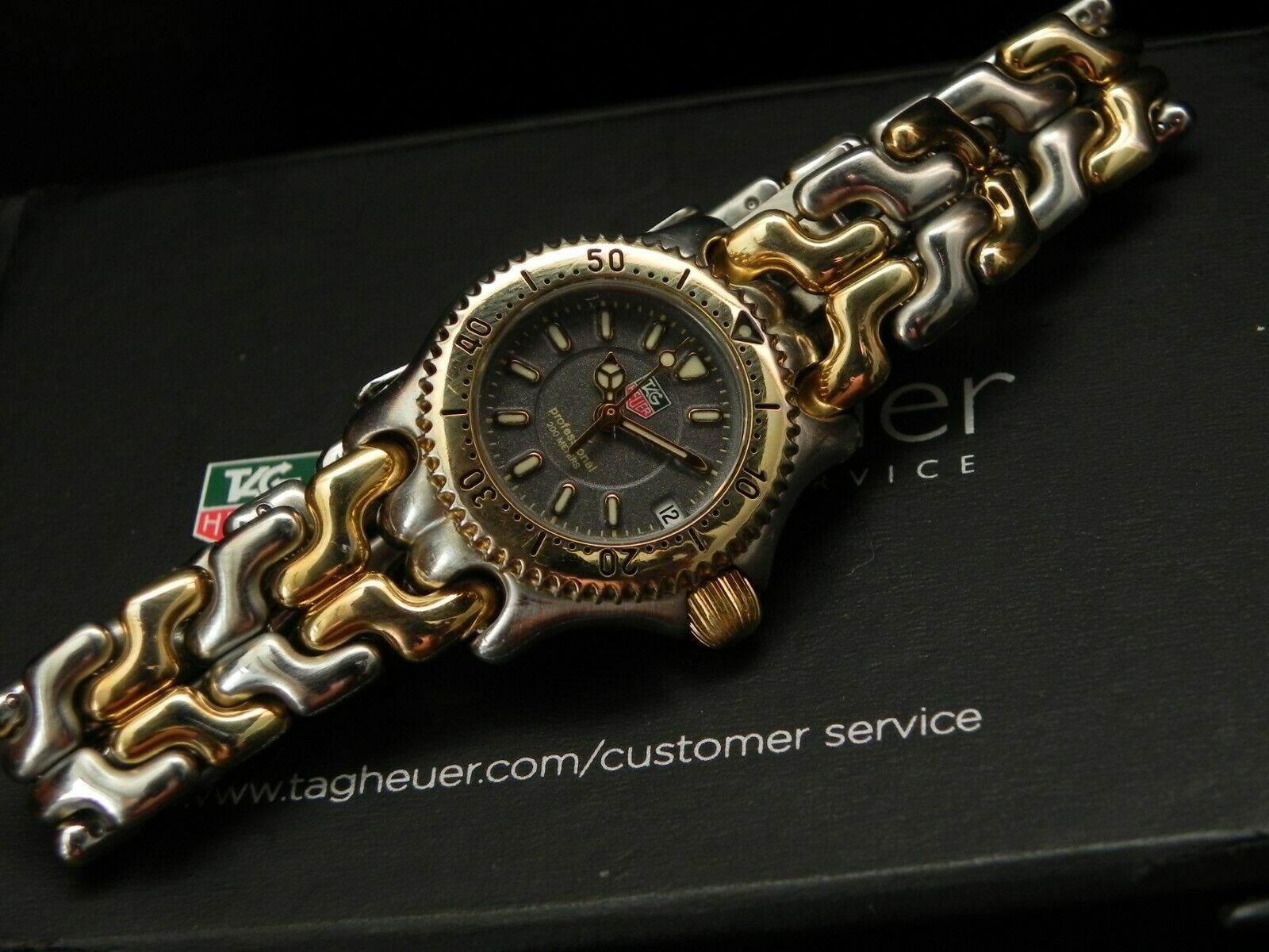 Tag heuer hotsell gold and silver