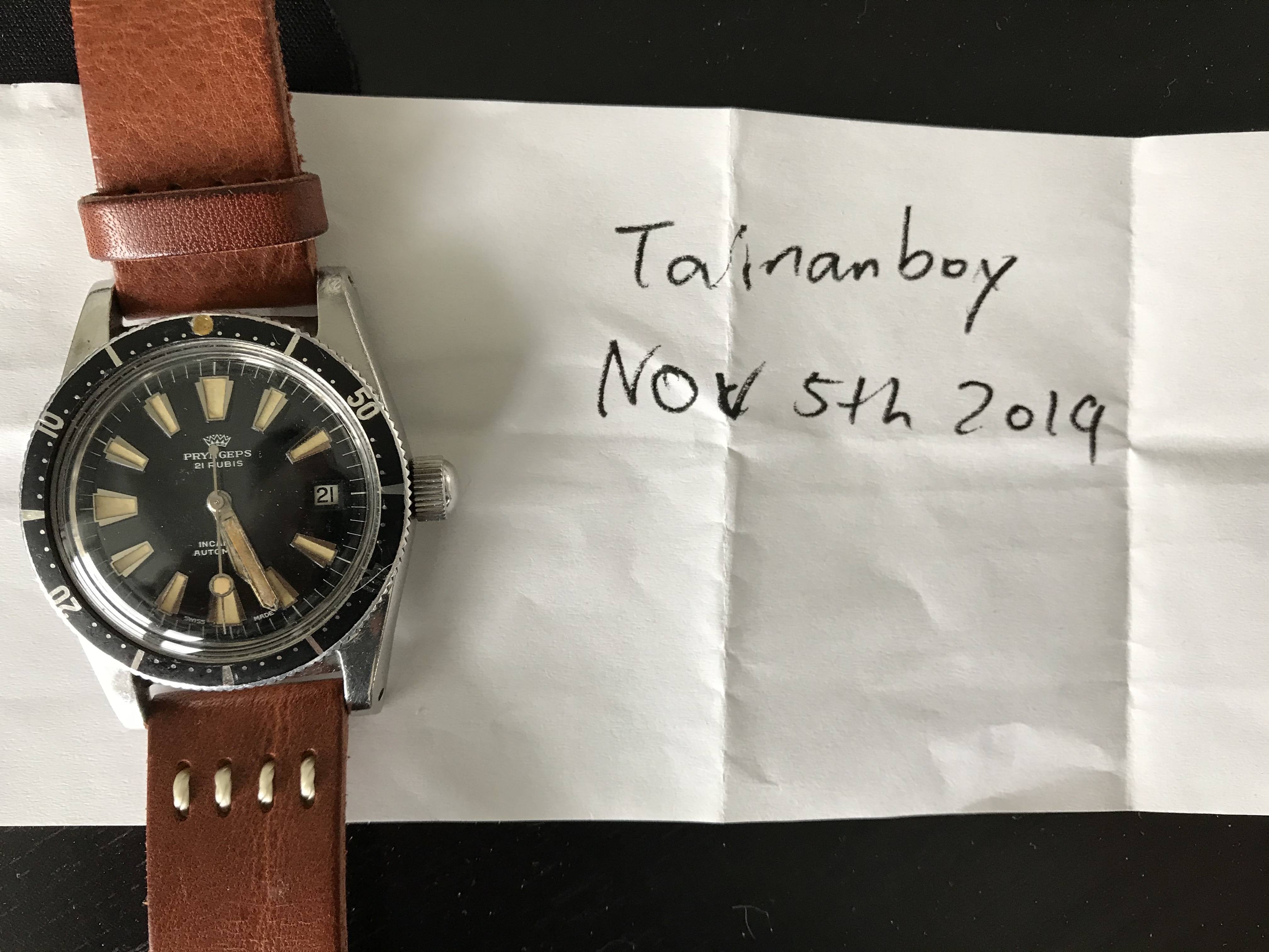 WTS] 1960s Pryngeps Skin Diver | WatchCharts Marketplace